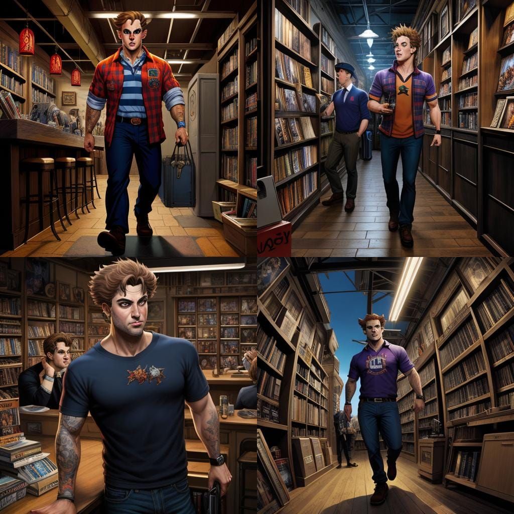 Rat Frat Boy Comic Art by Brooks and Mumford