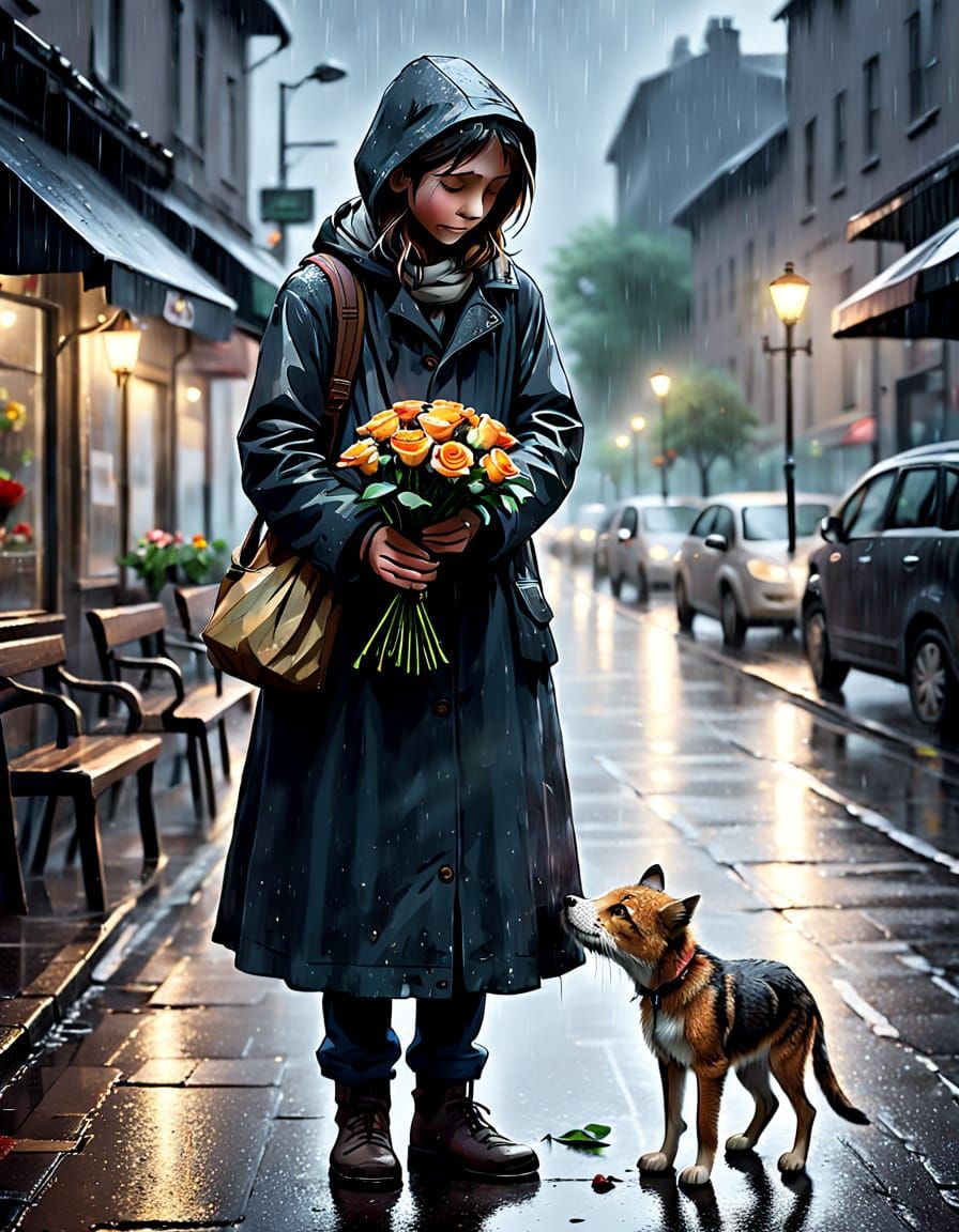 Kindness on a Rainy Day: Animals and Humans Helping Each Oth...