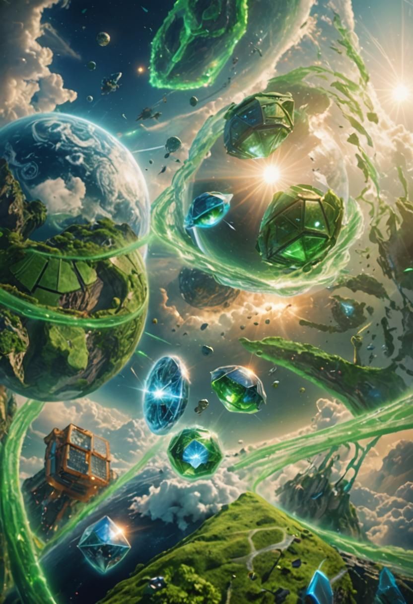 Planet Divided: Diamond Core in Epic Sci-Fi