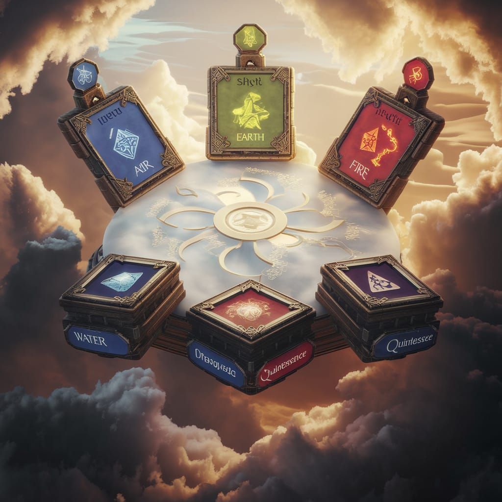 Dungeons and Dragons Elements in a Heavenly Setting