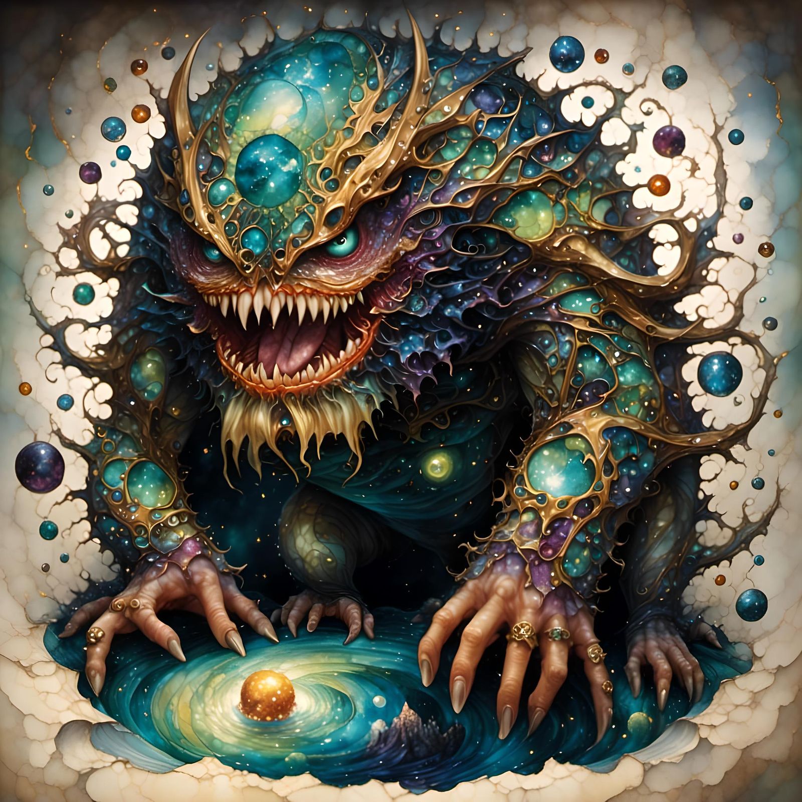 Yarn Monster Opens Portal to Another Universe