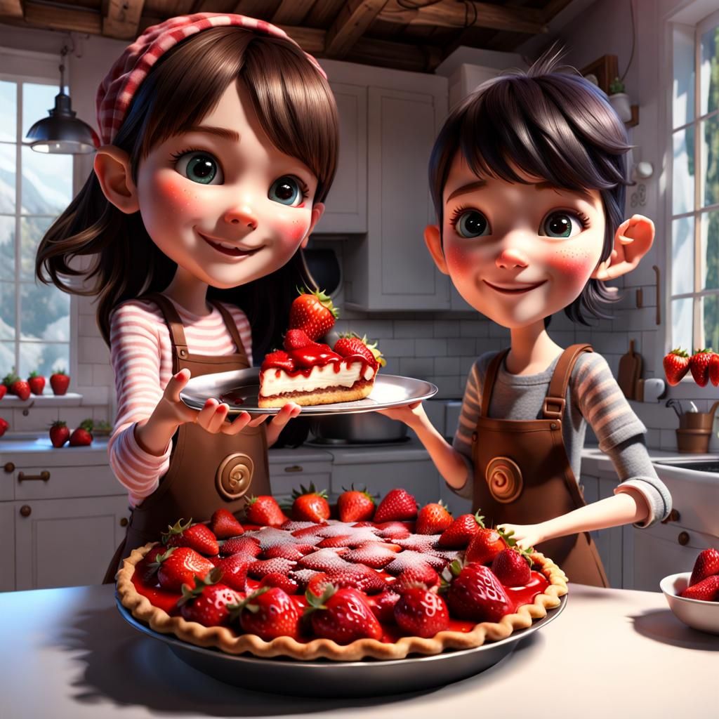 Fun With Chocolate Strawberry Pie