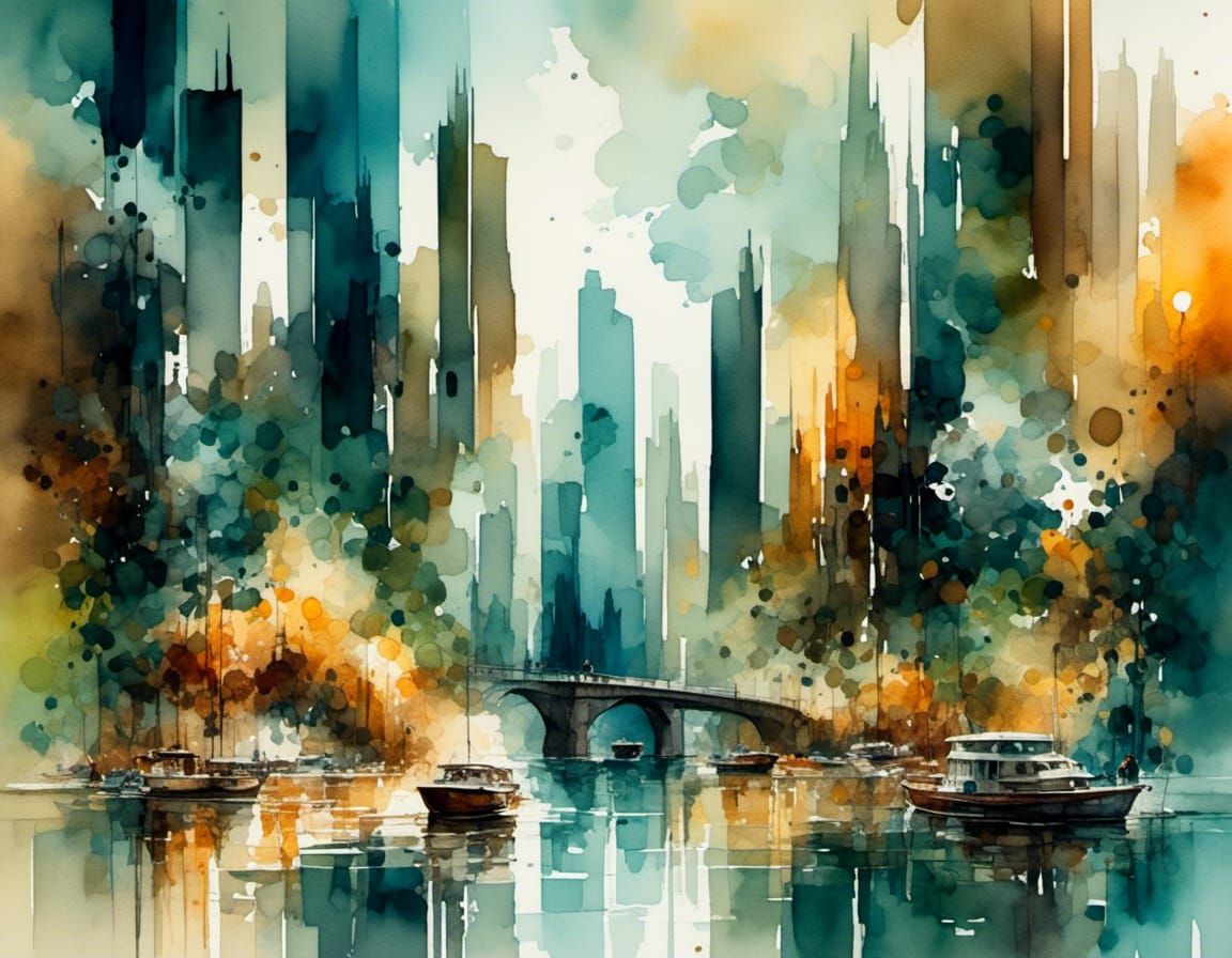 Eine Stadt am Rande des Abgrundes