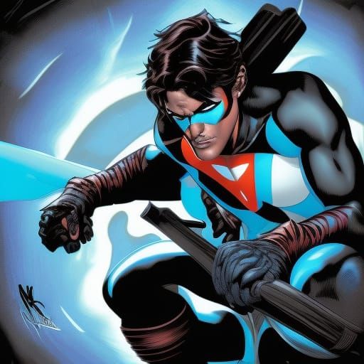 nightwing portrait
