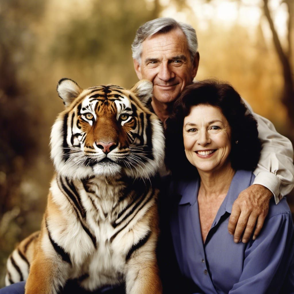 Mom and Dad and their Tiger IV