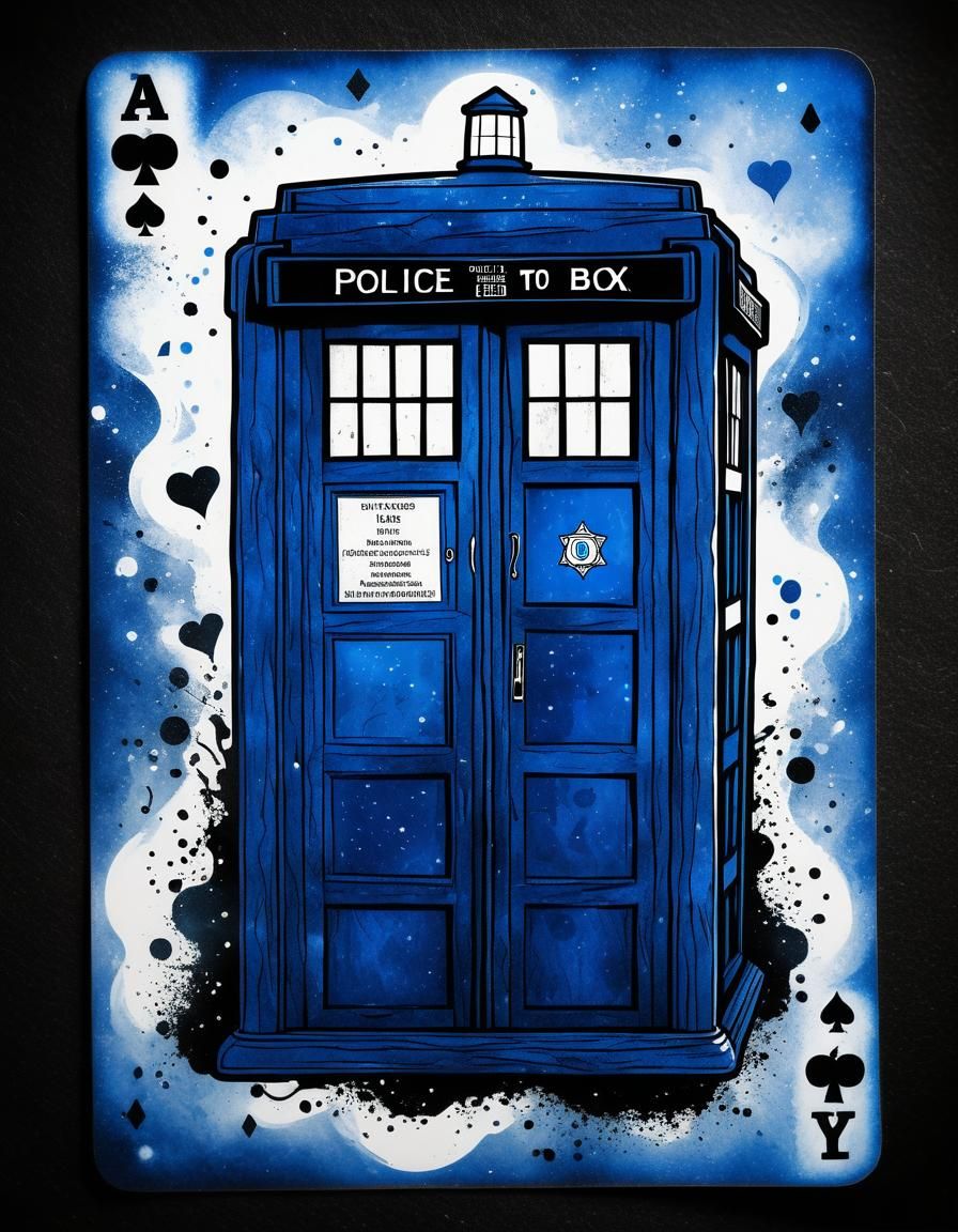 Cinematic Blue Box Adventure in a Dusty, Old World