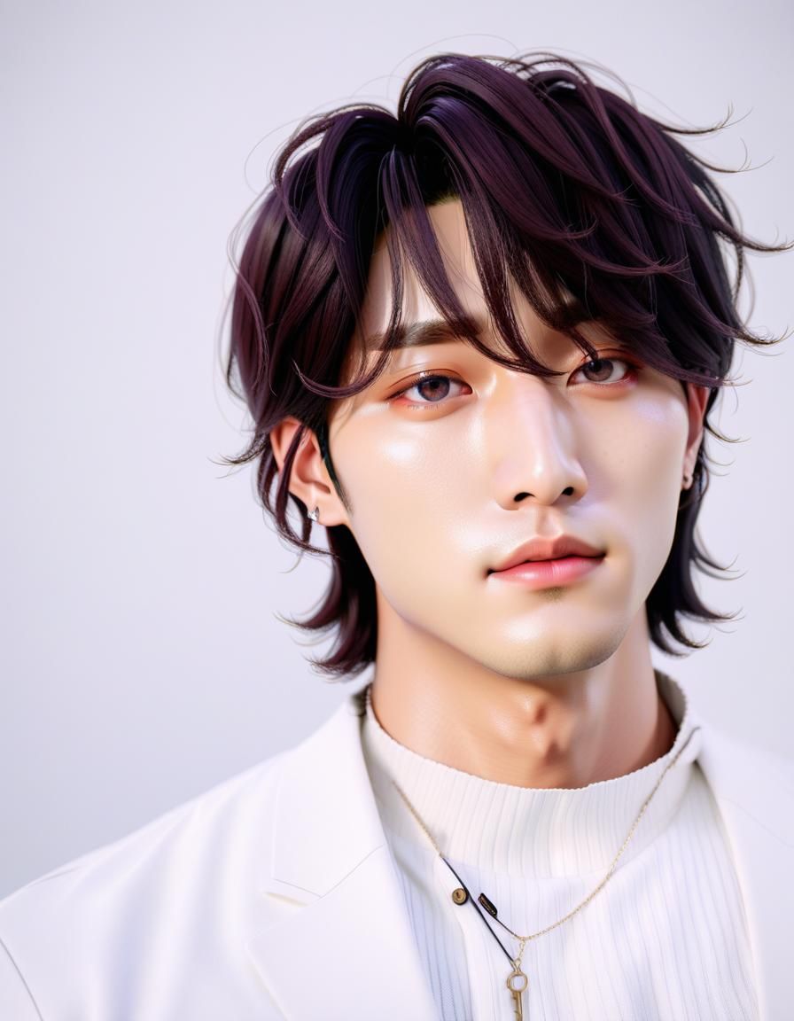 Anime Style Portrait of Jung Kook