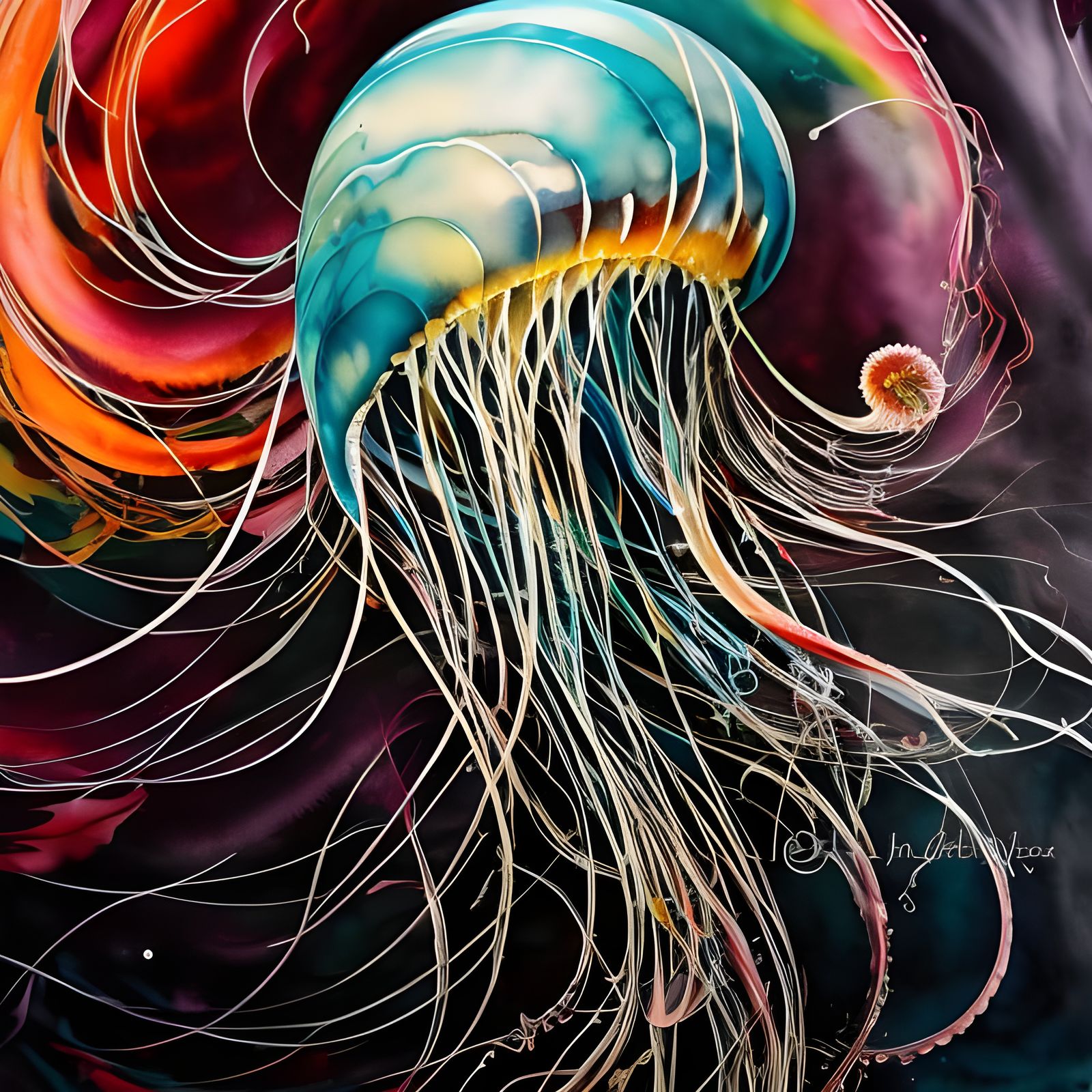 Watercolor Jellyfish