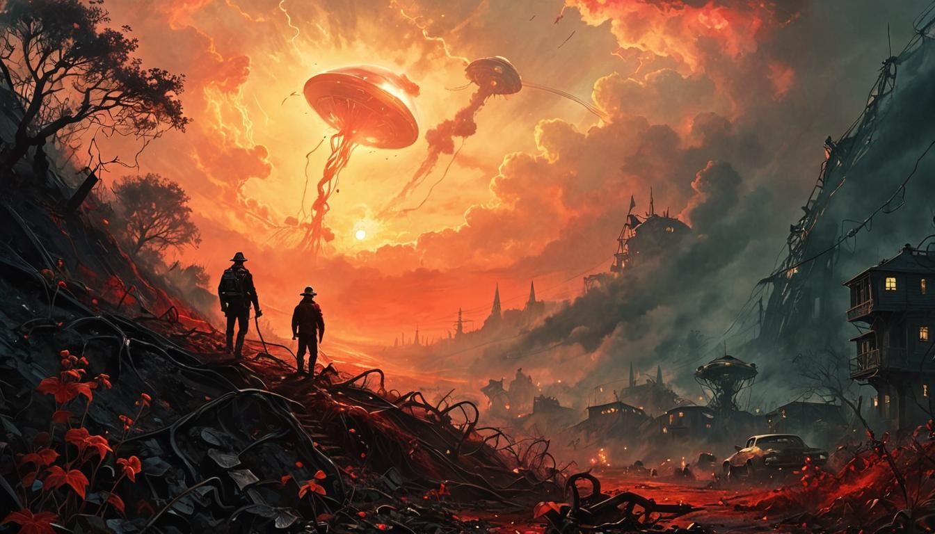 Noir Night: Blood Vines and UFOs