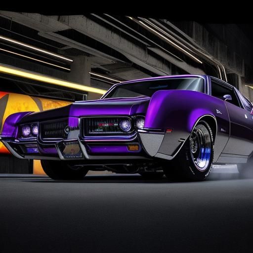 Custom 1972 Buick Riviera with Dragon Theme