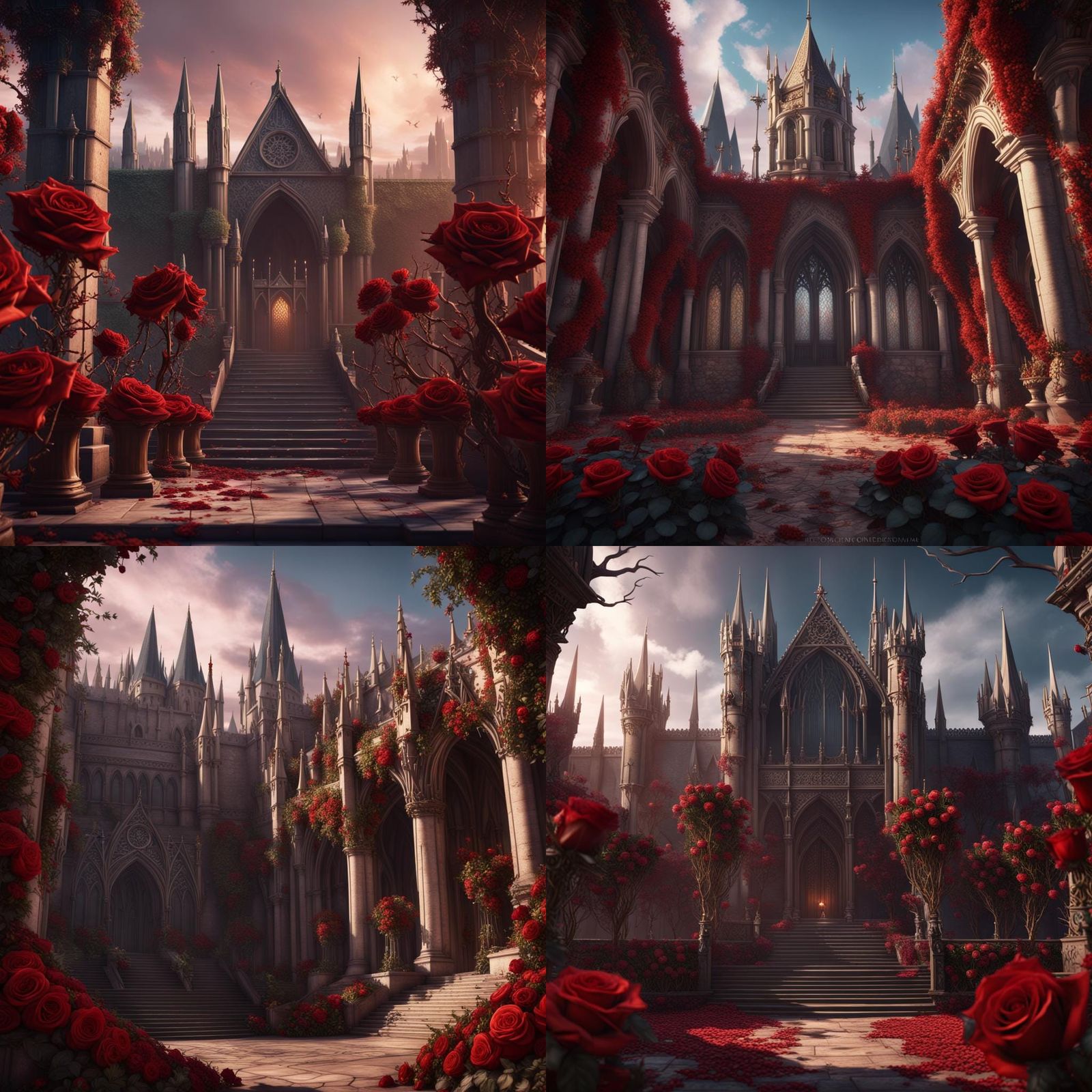 A Court of Roses and Thorns: Fantasy Concept Art