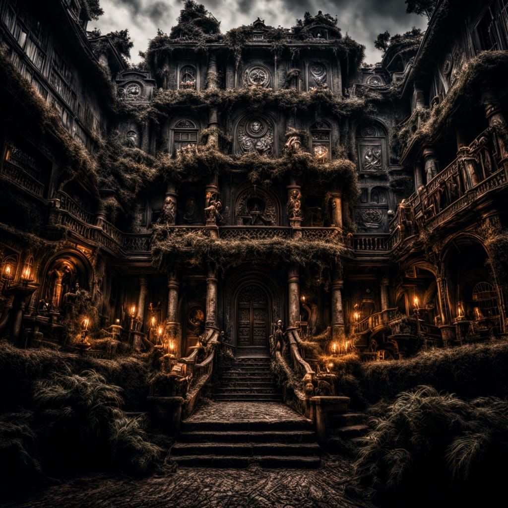 Hyperrealistic Juxtaposition in Cinematic Style