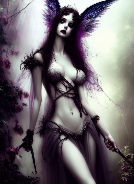 Gothic Nymph: Lucifer's Bride in Wonderland