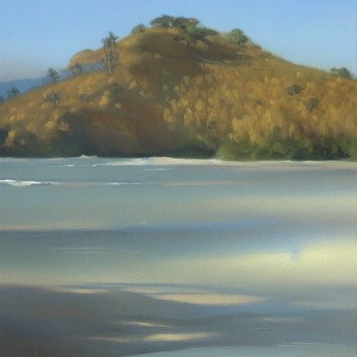 Oil Painting of Large Breasts in Classical Style