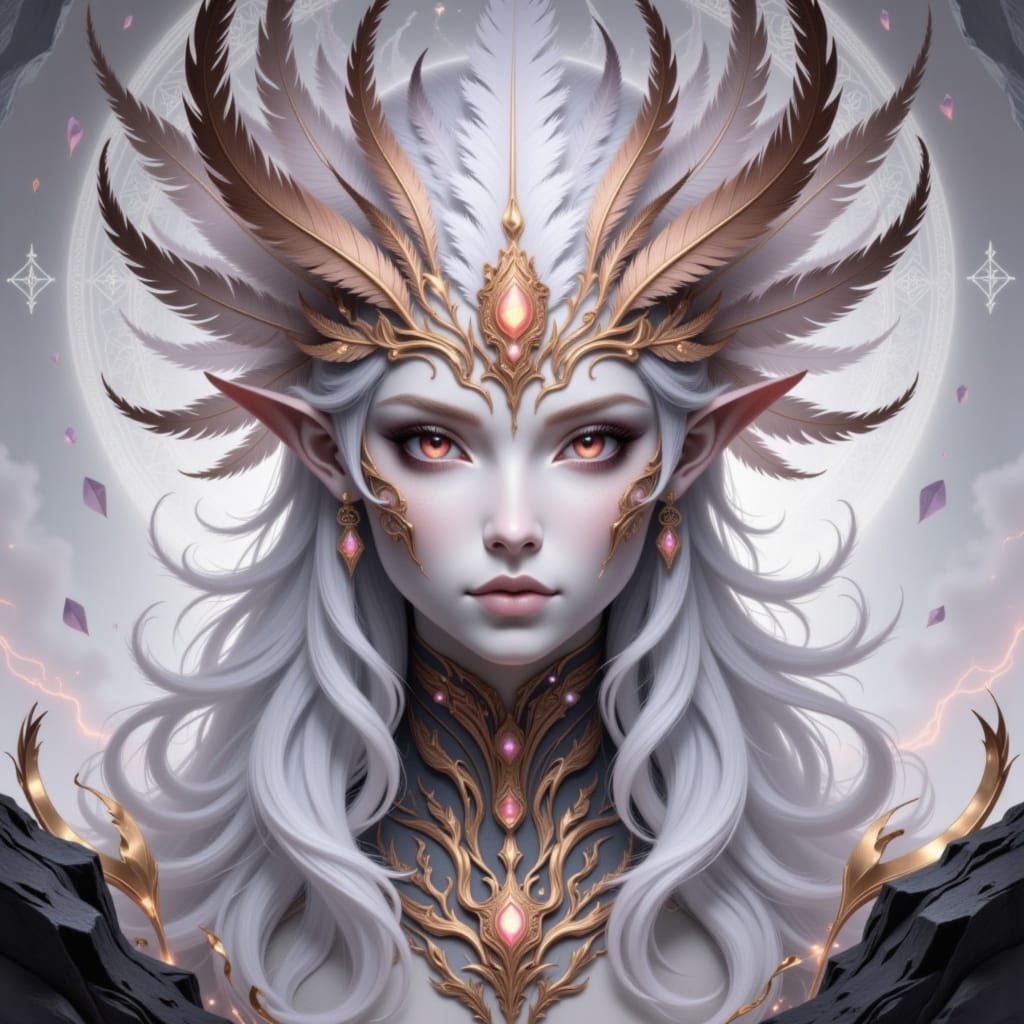 <lora:Featherborn:1.0> + <lora:Fantasy Lovers:1.0> Test