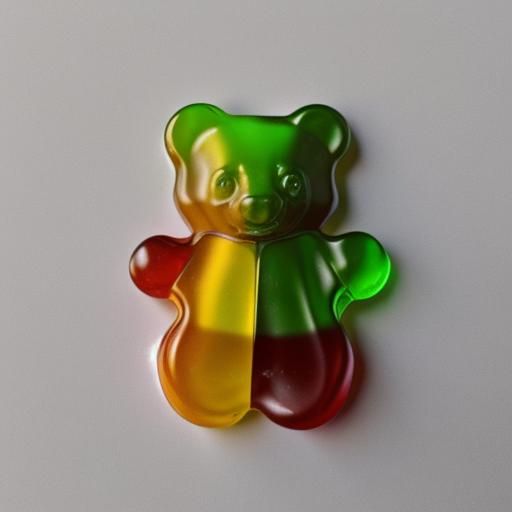 Brightly Lit Gummy Bear
