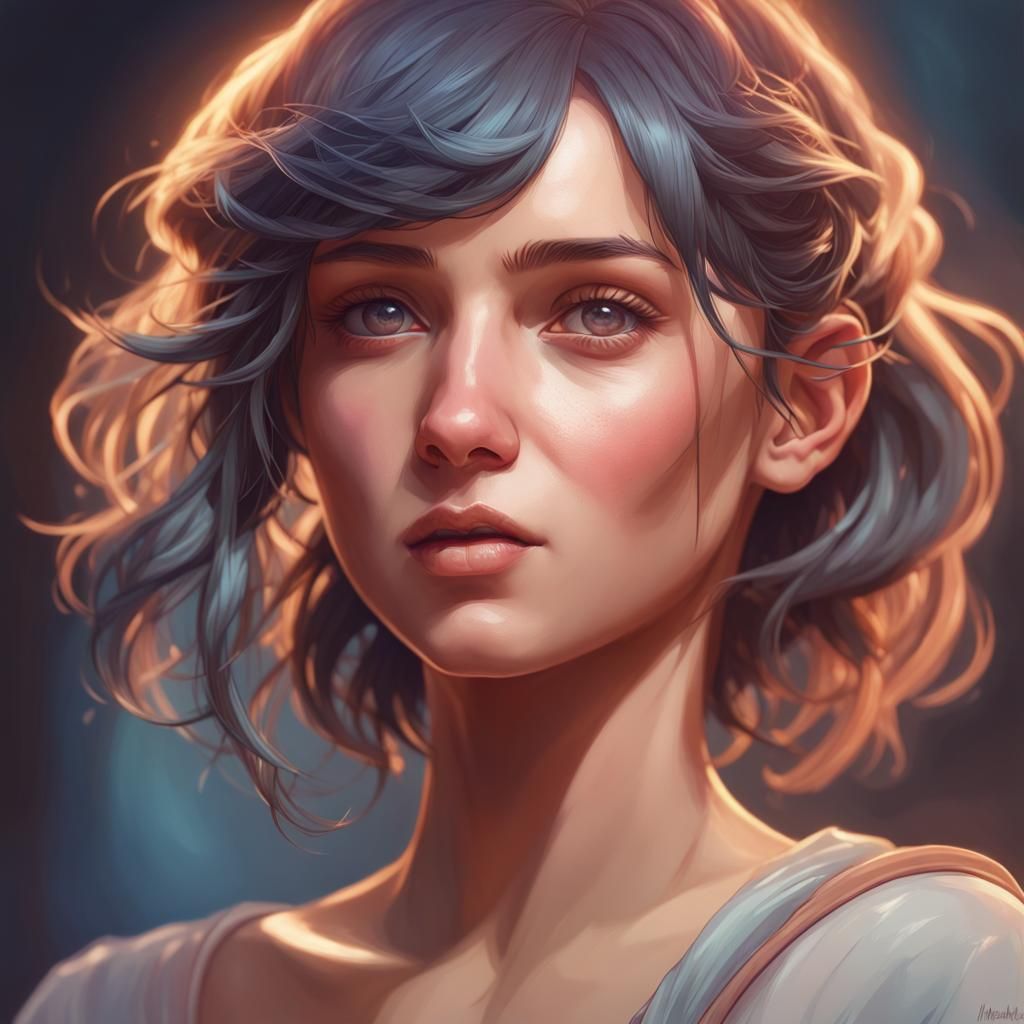 Detailed Portrait Concept Art in Unreal Engine 5