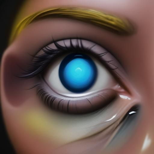 Holographic Astral Cosmic Illustration in Mixed Media