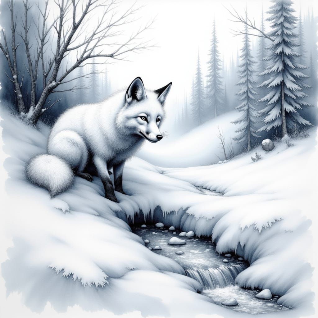 Fox in Winter