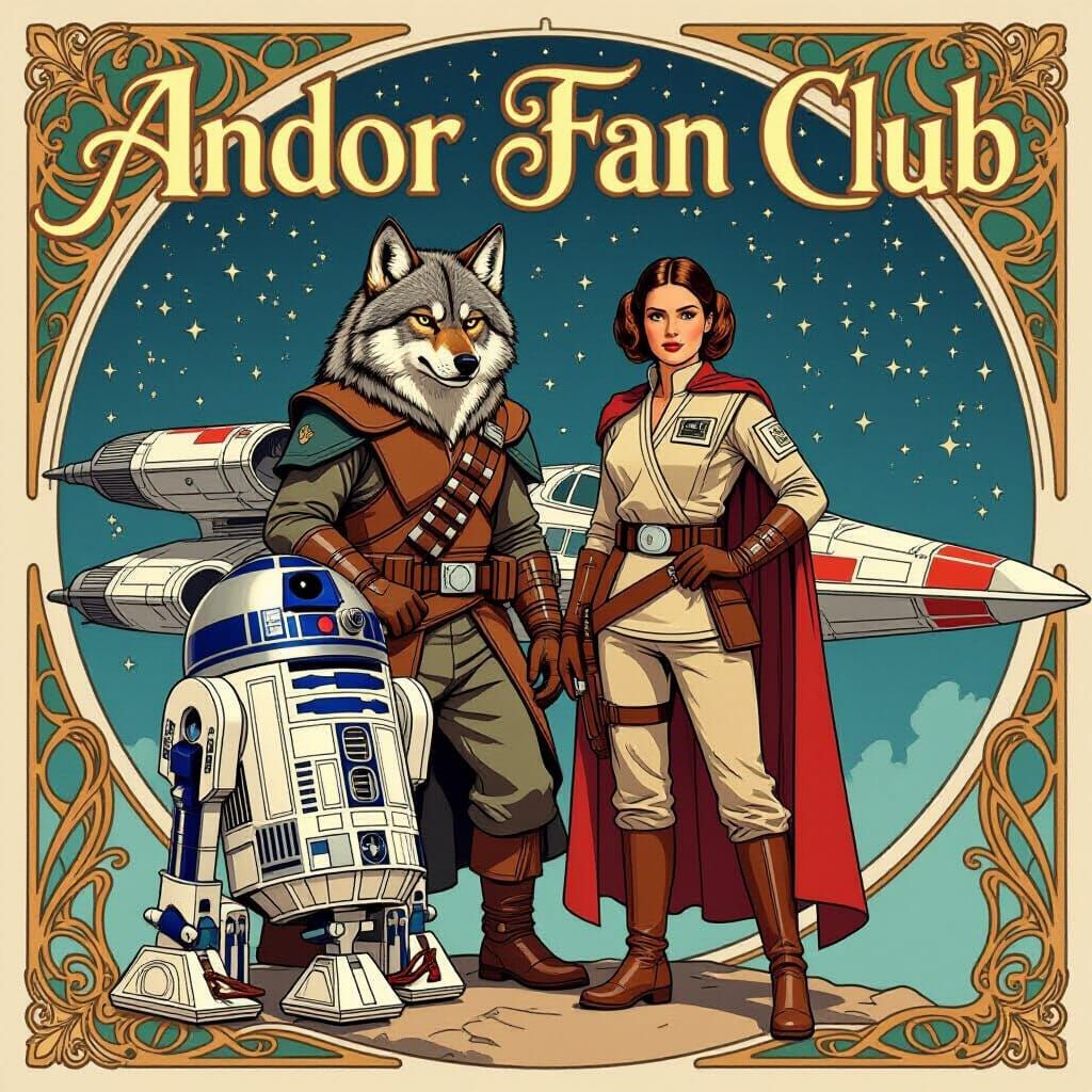 START A STAR WARS ANDOR FAN CLUB