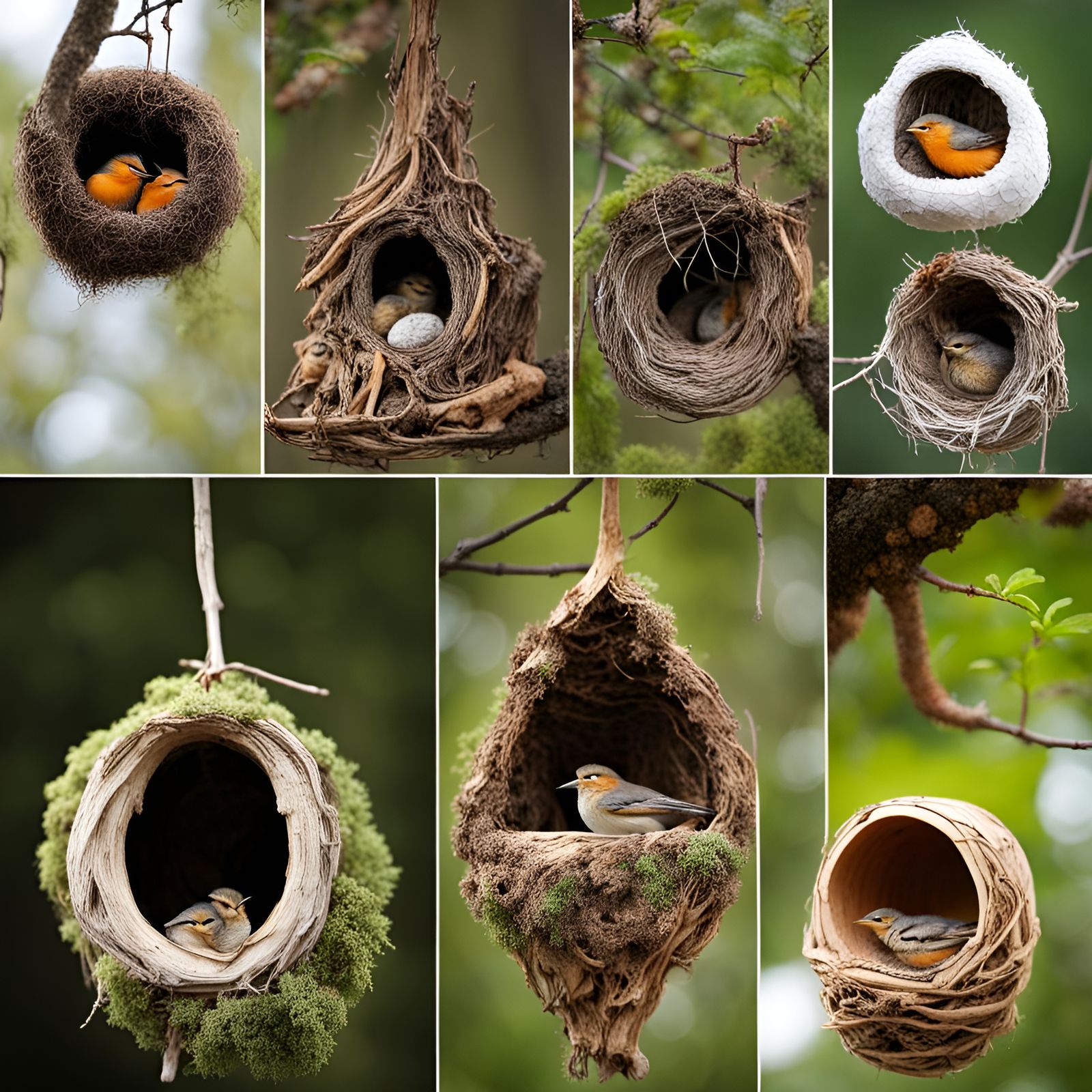Diverse Interpretations of Natural Nests