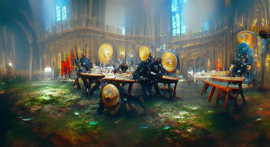 Knights of the Round Table Concept Art