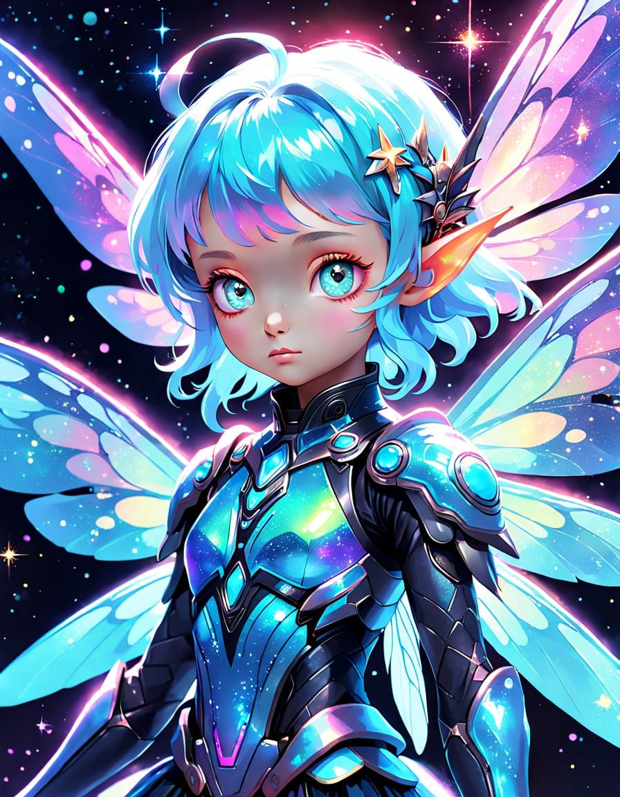 Little space fairy Anime style