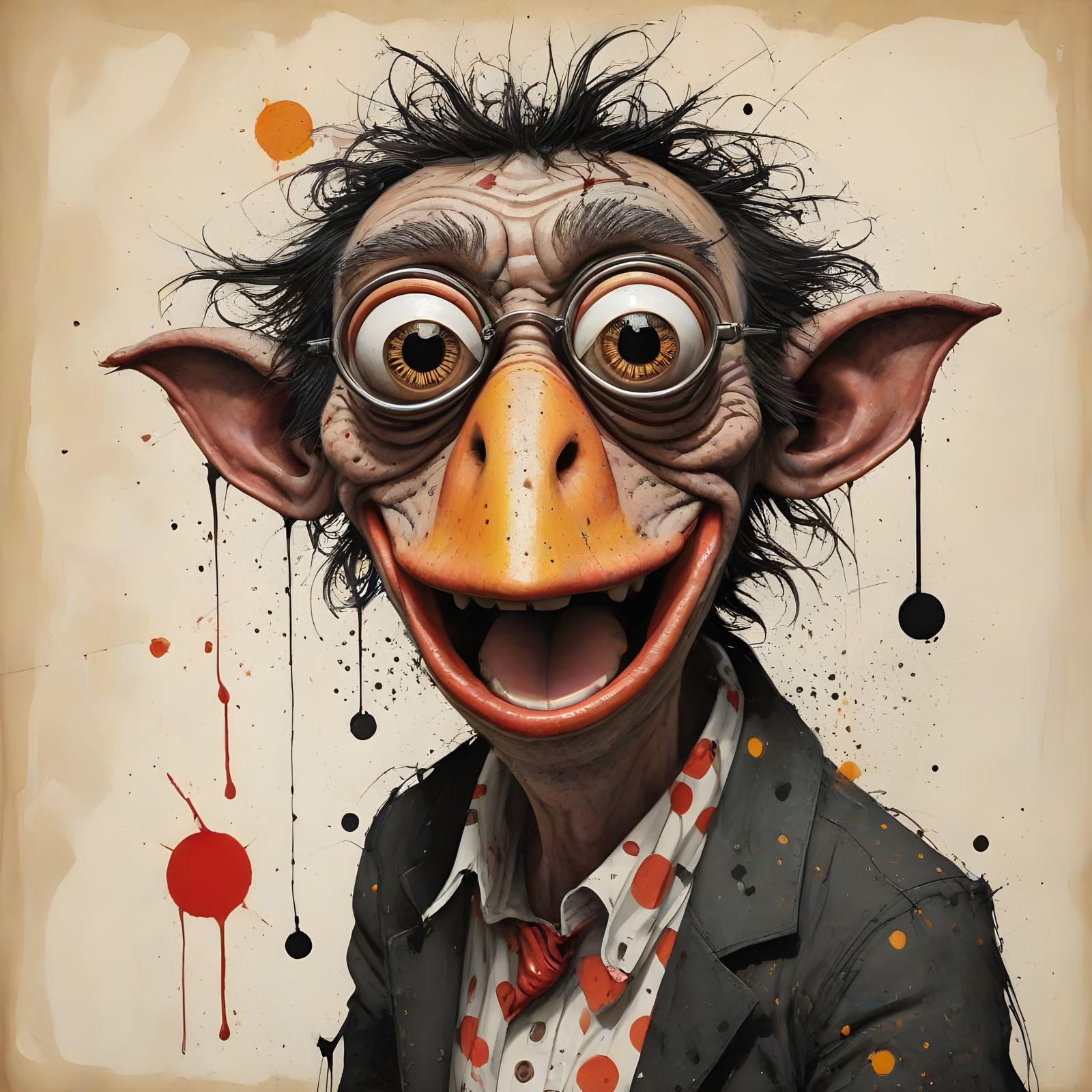 Today - Surprised Gonzo Cartoon