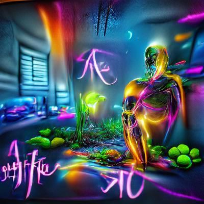 Ethereal Depiction of the Afterlife