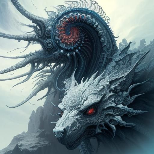 Madman Driver in Drag Race with Psychedelic Art