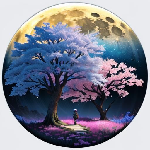Sakura trees