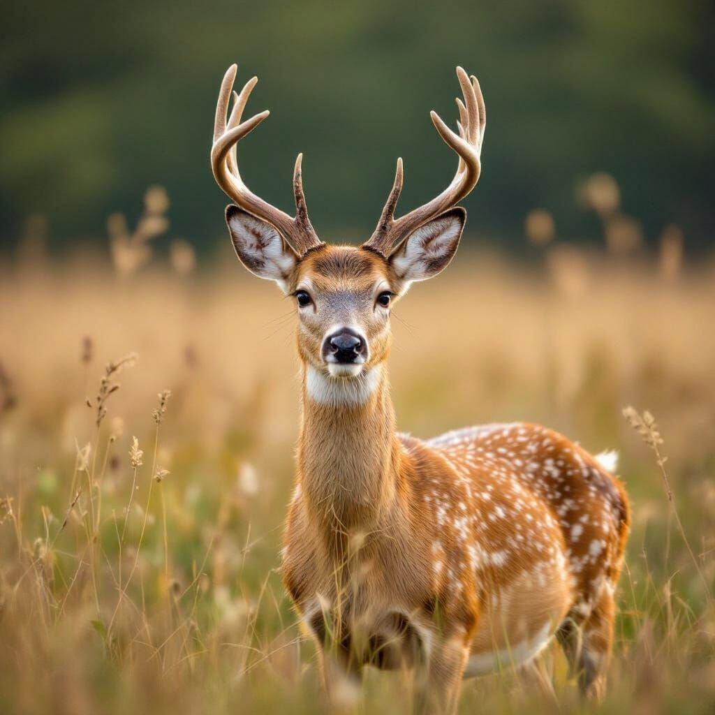 Gentle Deer: A Symbol of Grace and Sensitivity