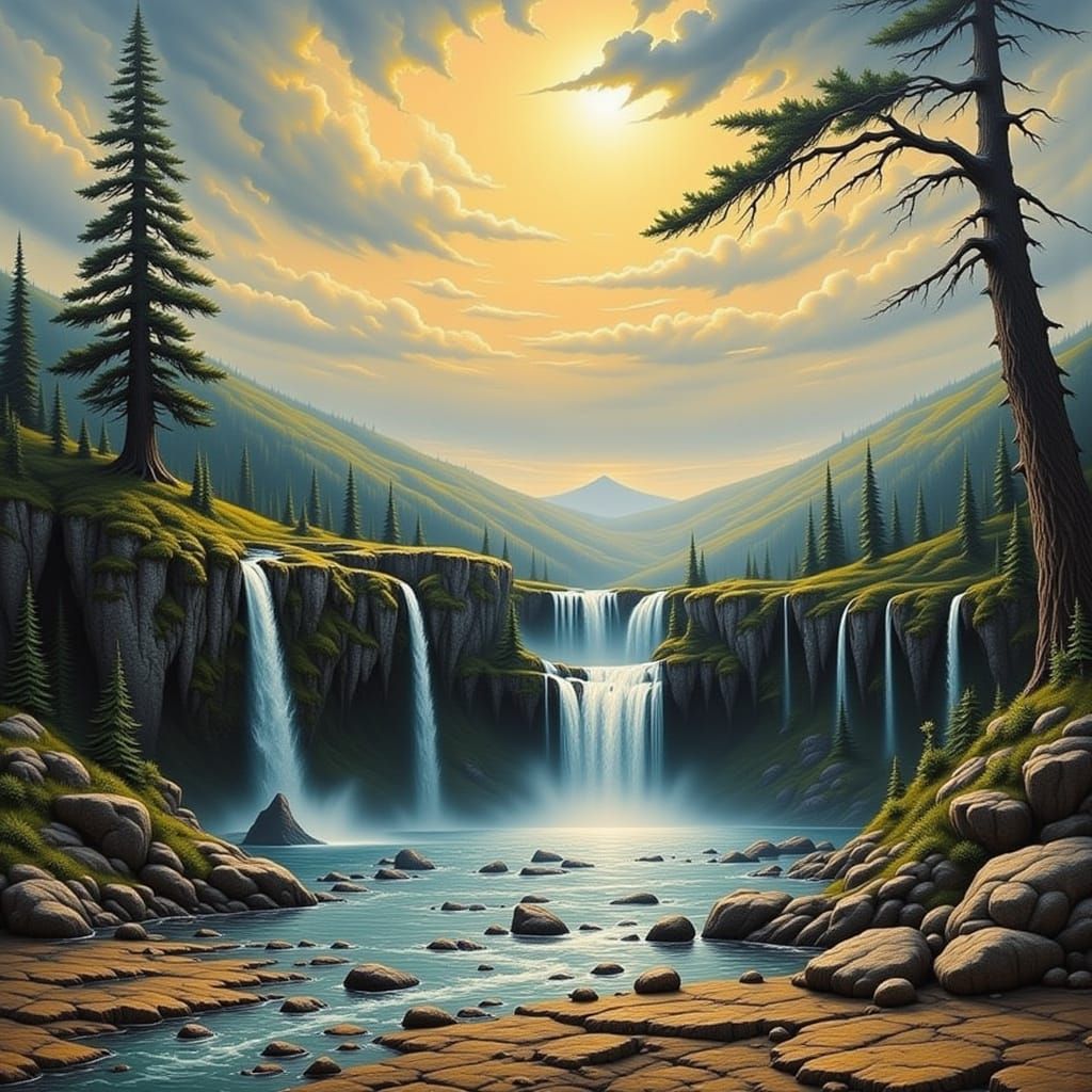 Trouble at the Falls: A Mythical Beast Encounter