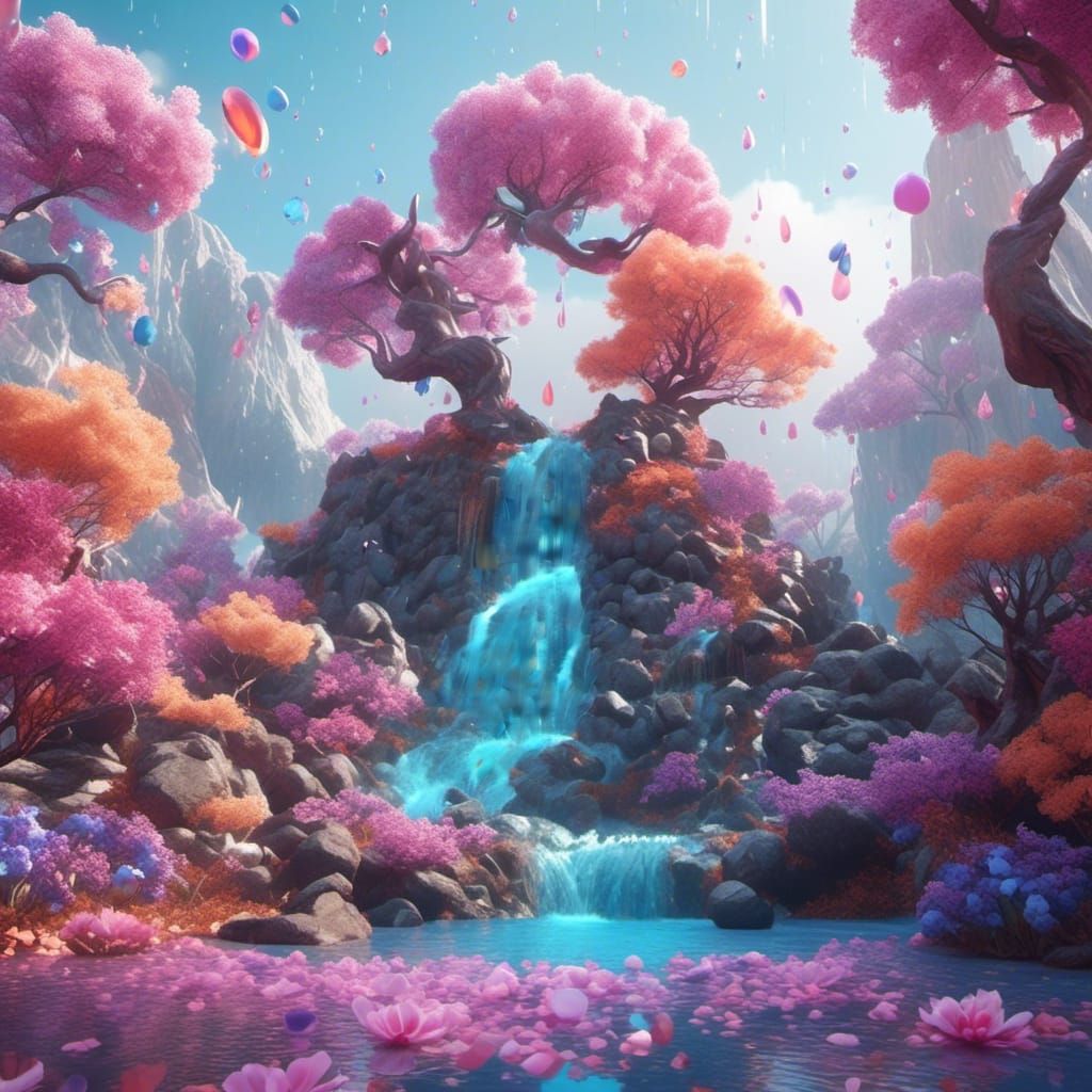 Pastel Colors Symbolizing Harmony, Grace, and Love