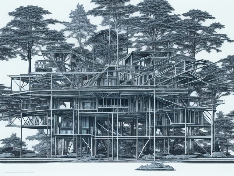 Tree house blueprint