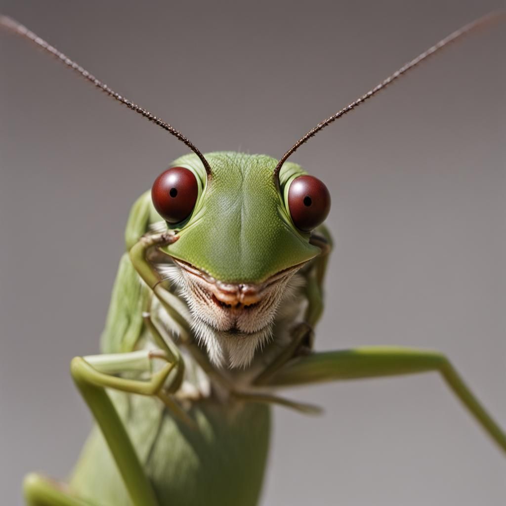 Detailed Portrait of Jiminy Cricket