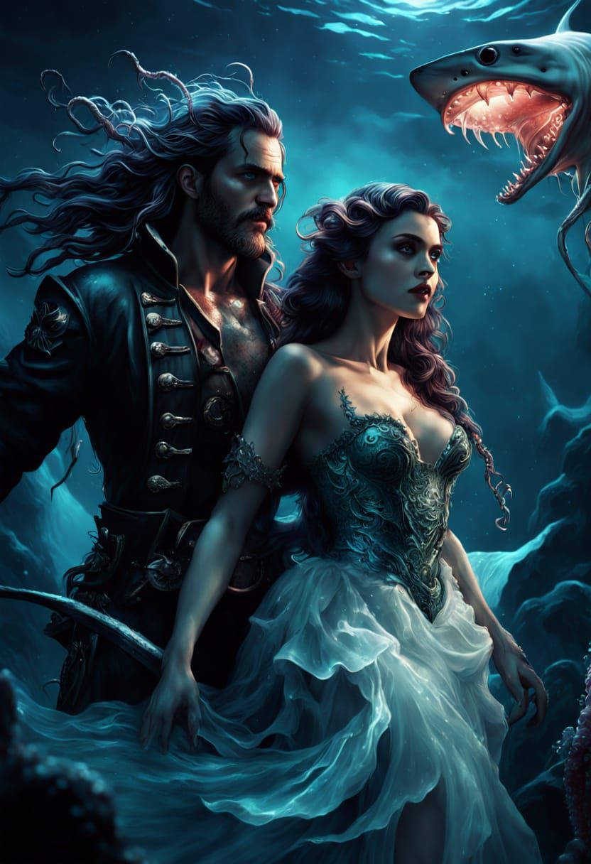 Pirate and Siren's Eerie Moonlit Waltz