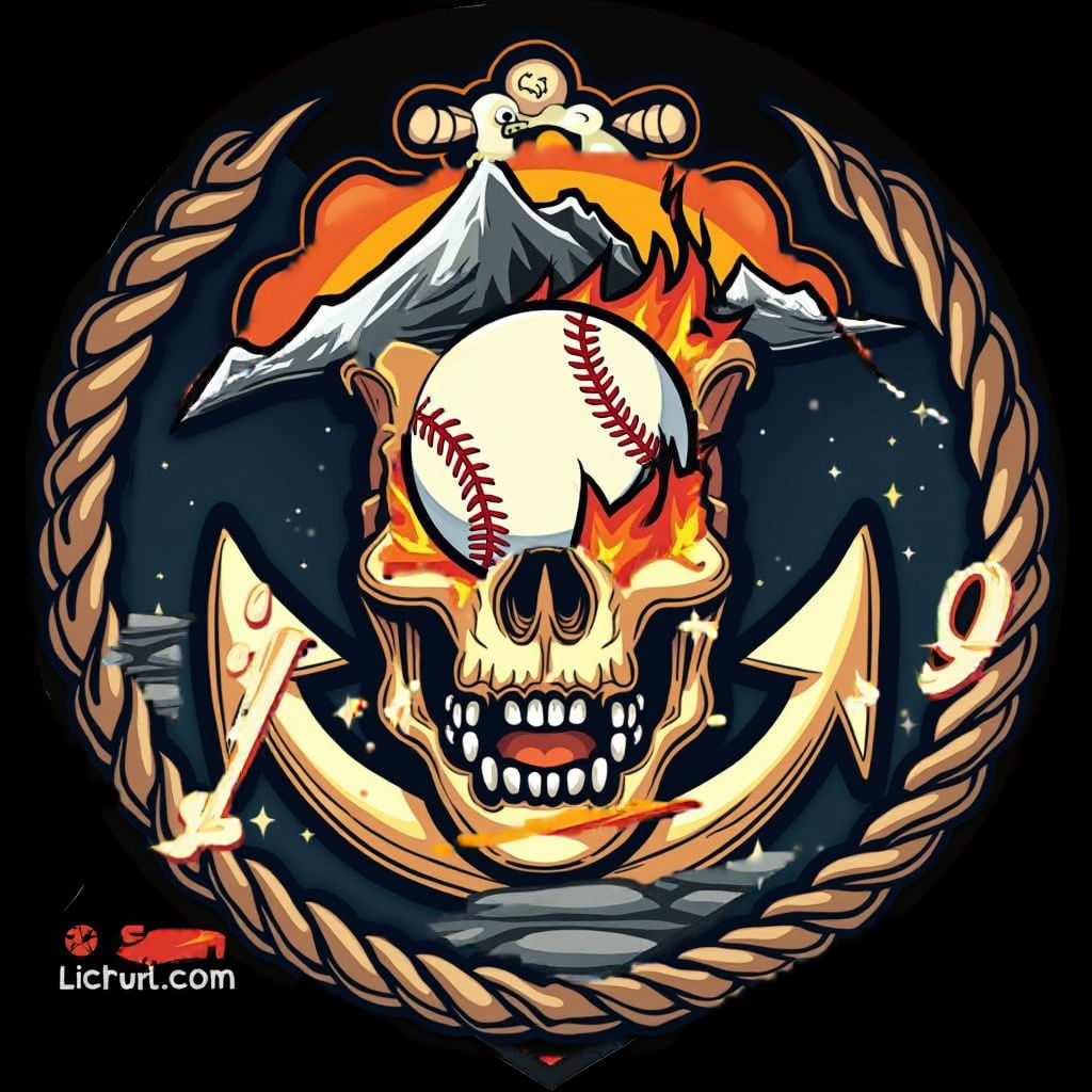 Rocky Mountain Inferno Baseball Team Logo