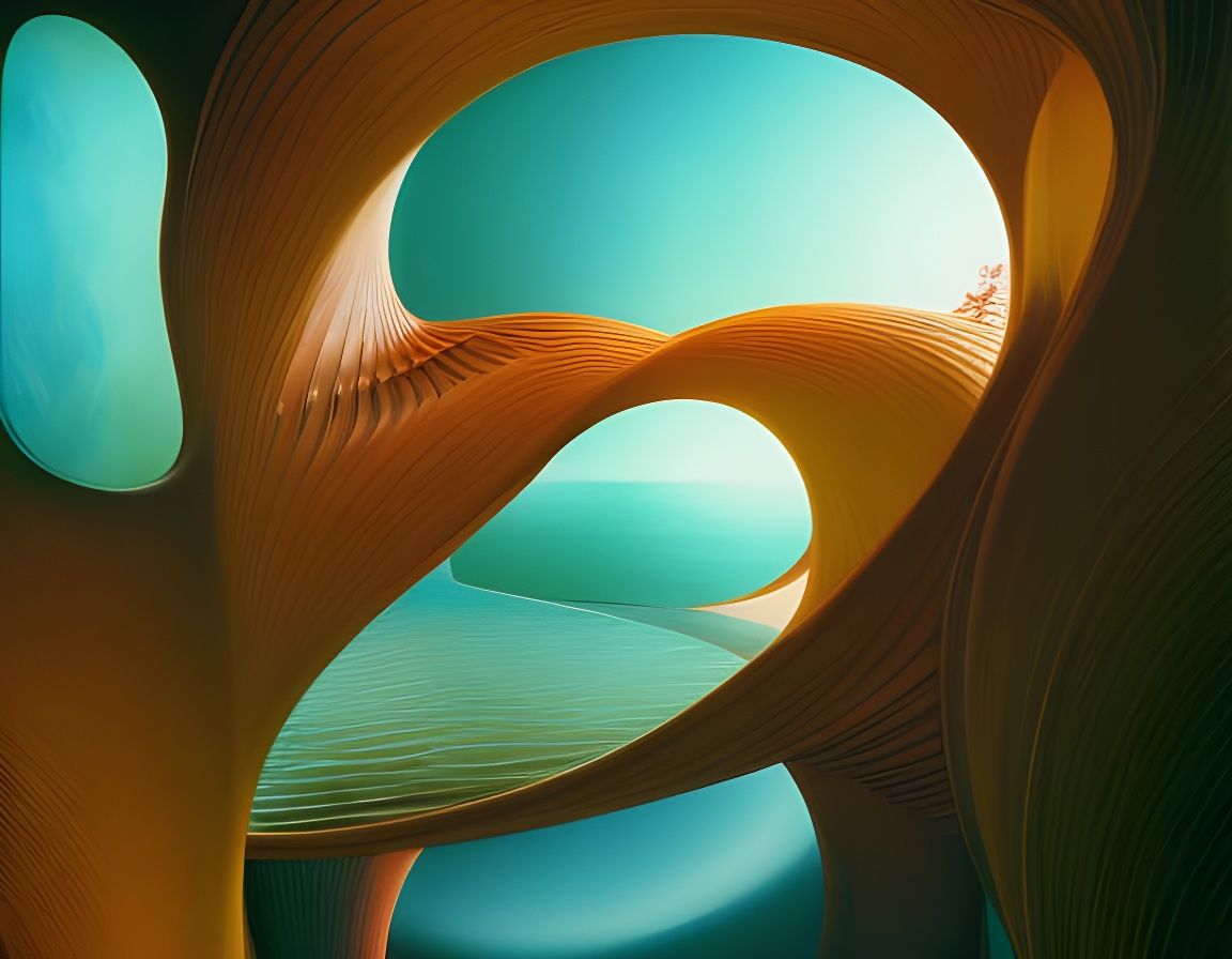 Infinity Pool at the Edge of the Universe