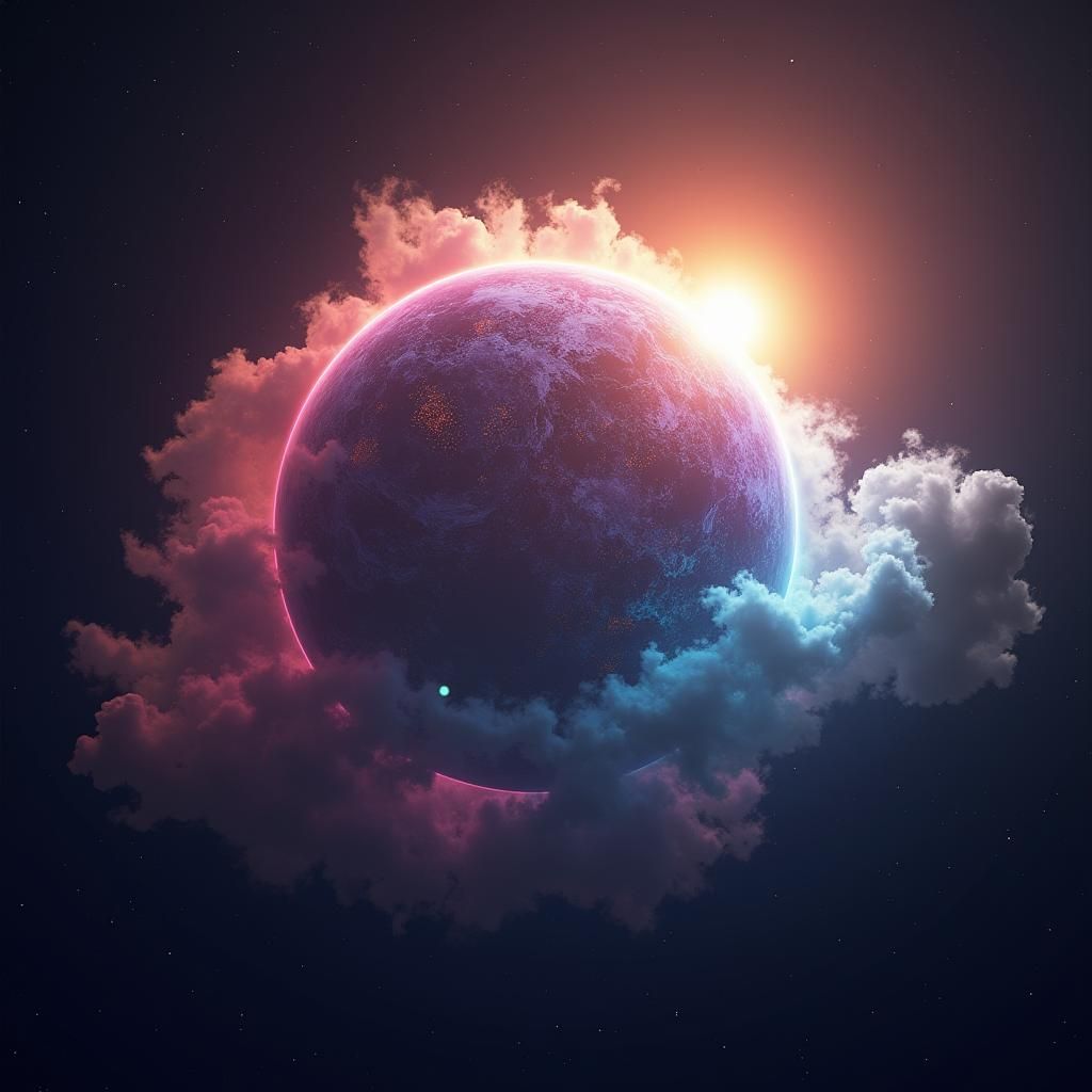 New Genesis: Radiant Planet in Space