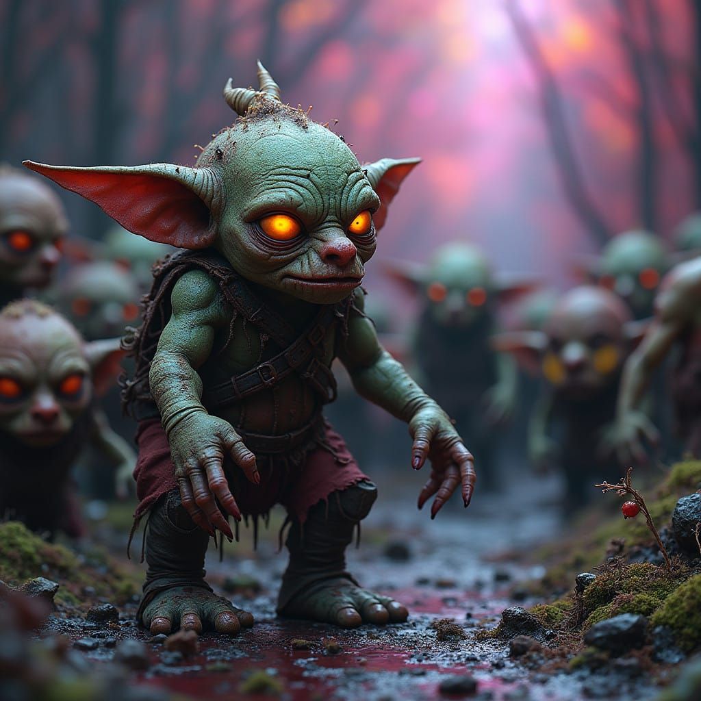 Twisted Goblin Army in Toxic Wonderland