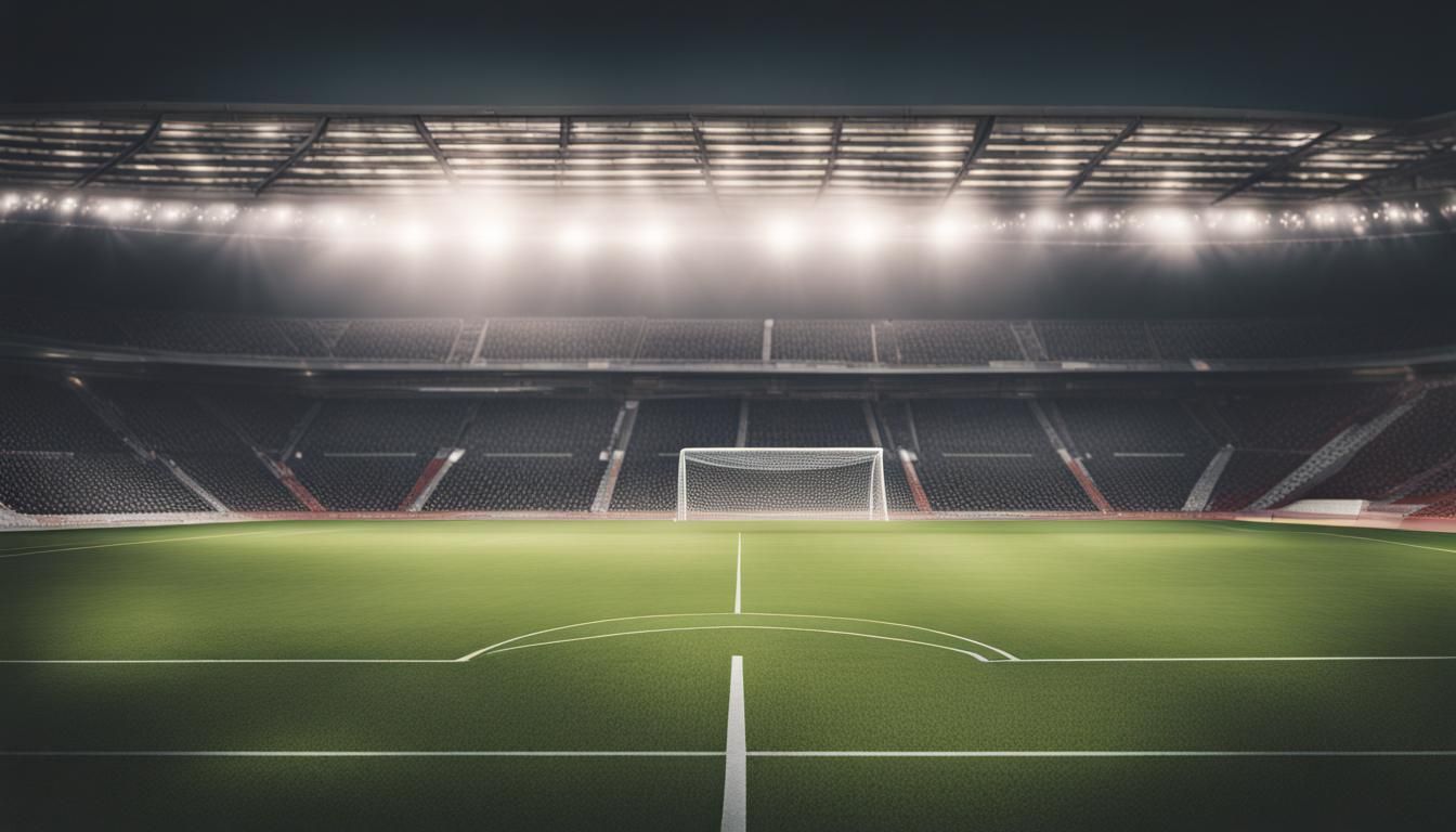 Soccer Stadium Side View: Professional Photography