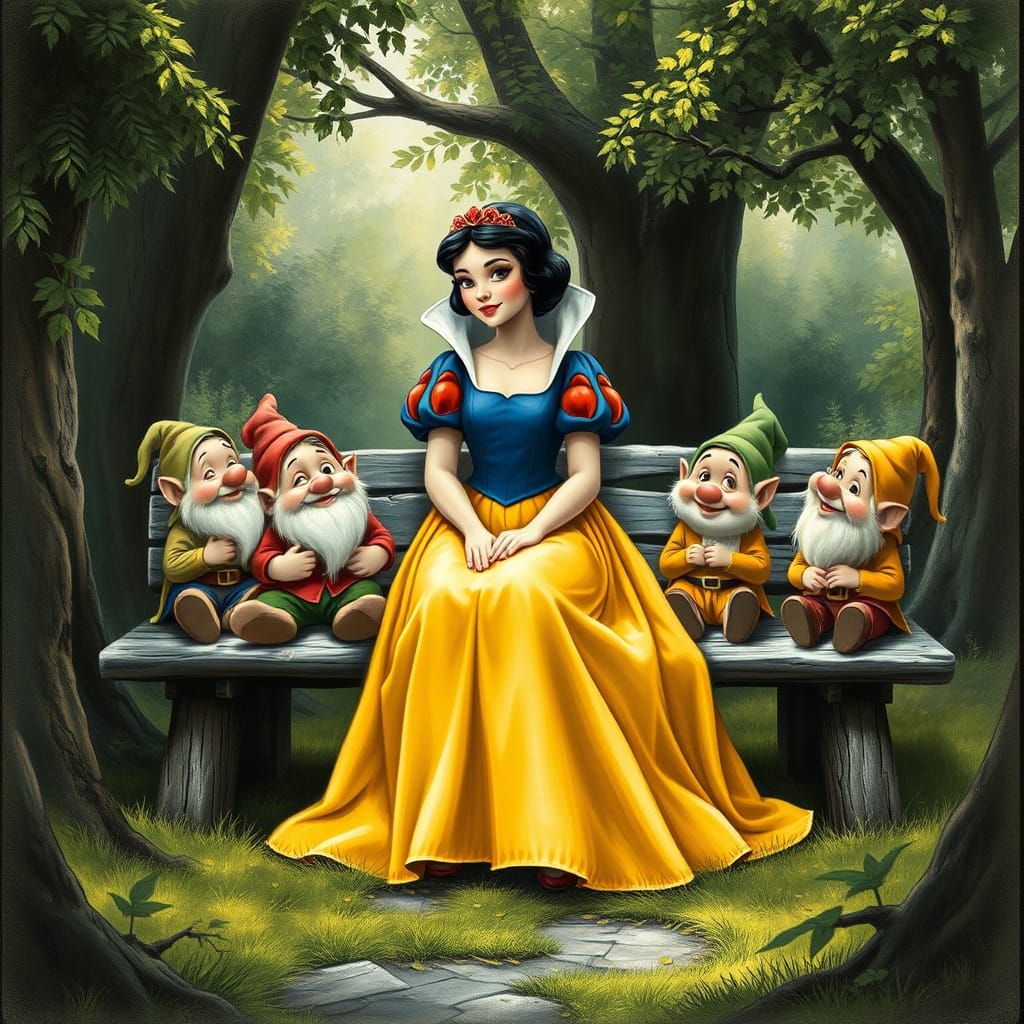 Snow White and the seven dwarfs 4