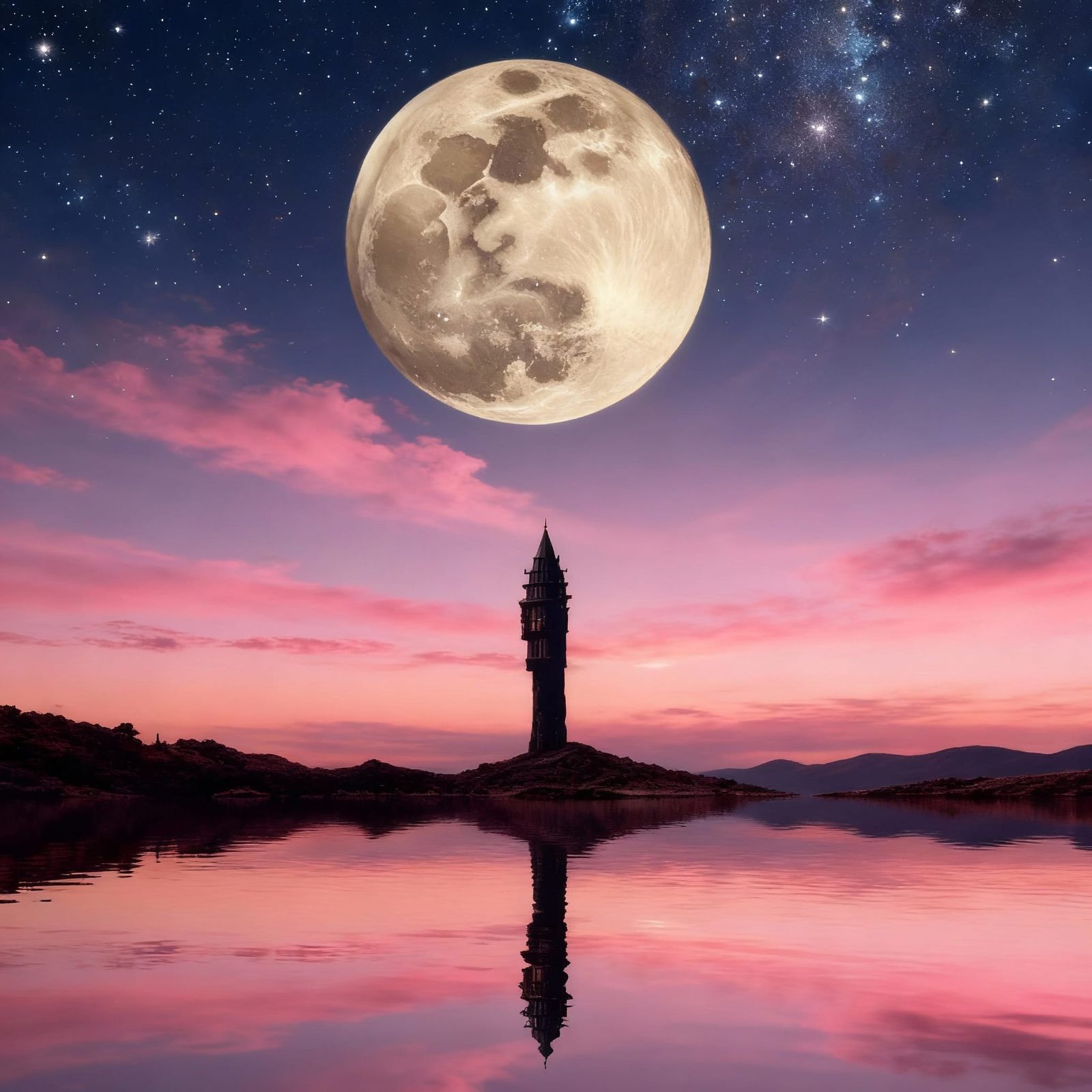 The Moon in Cosmic Space Flux