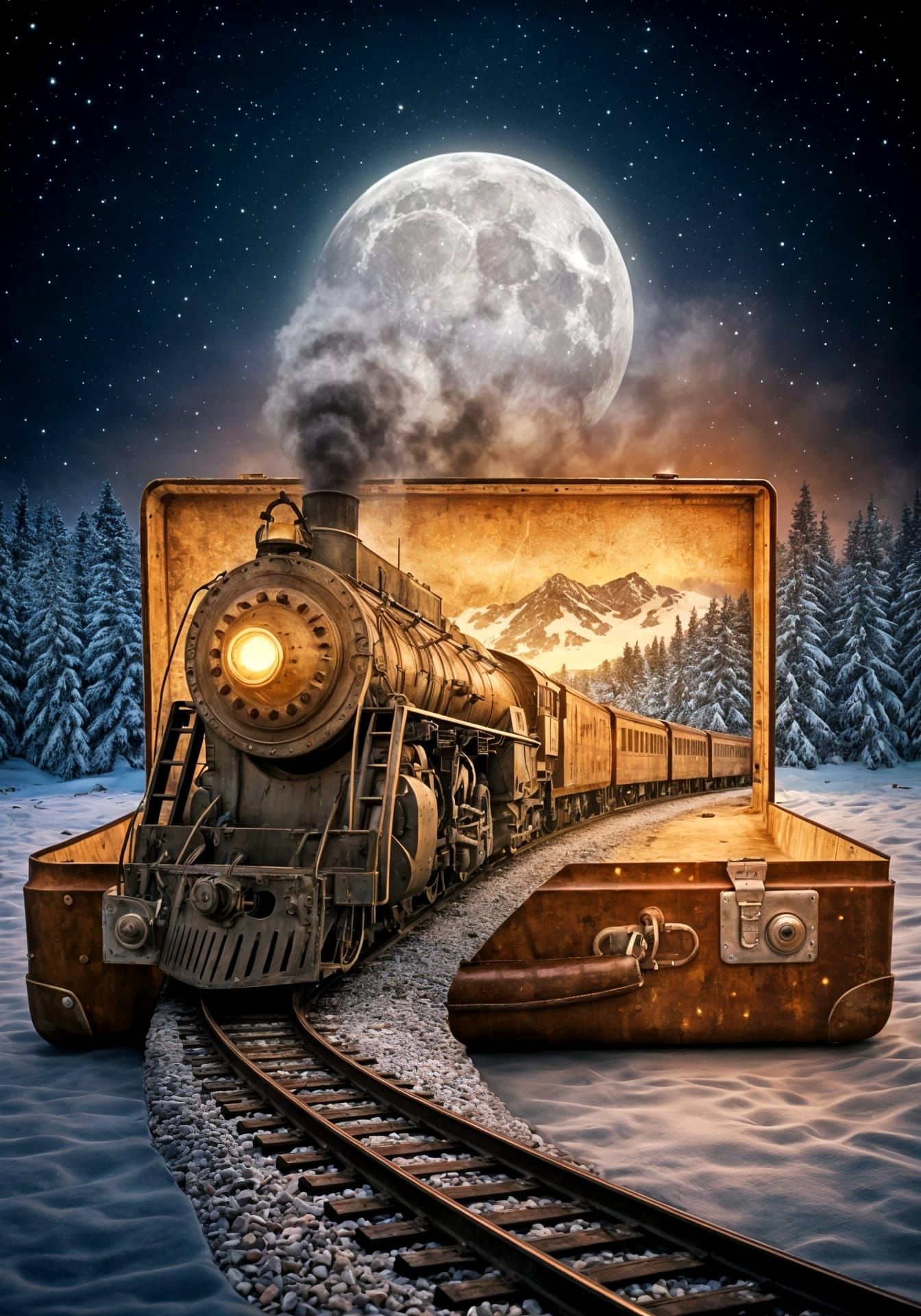 Some trains run on time, others on dreams.