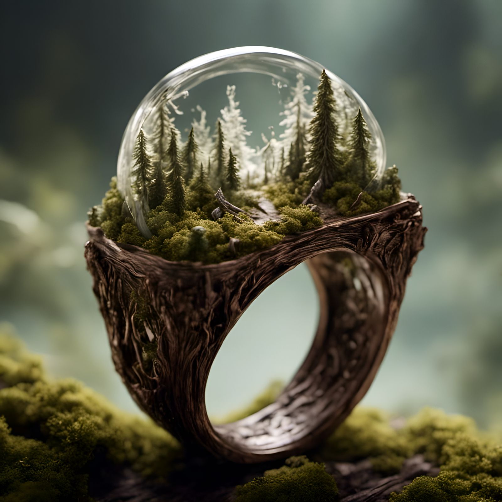 Ring-Shaped Forest Scene