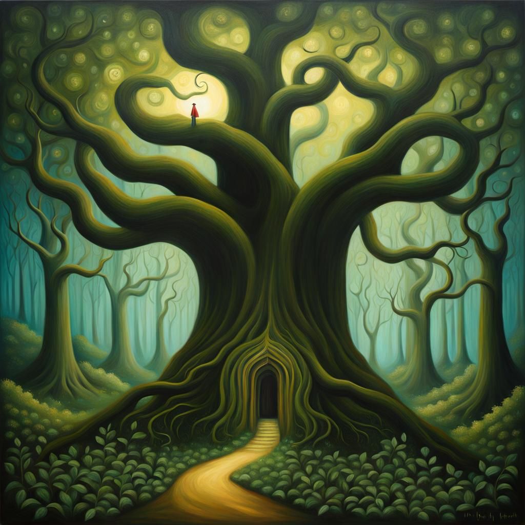 Eldritch Forest: Surrealist Dreamscape