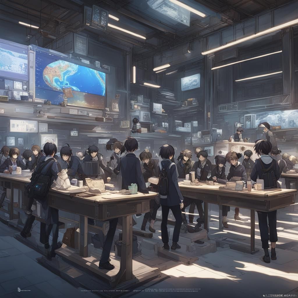 Government Subsidy: 3D Anime Art Inspired by WLOP