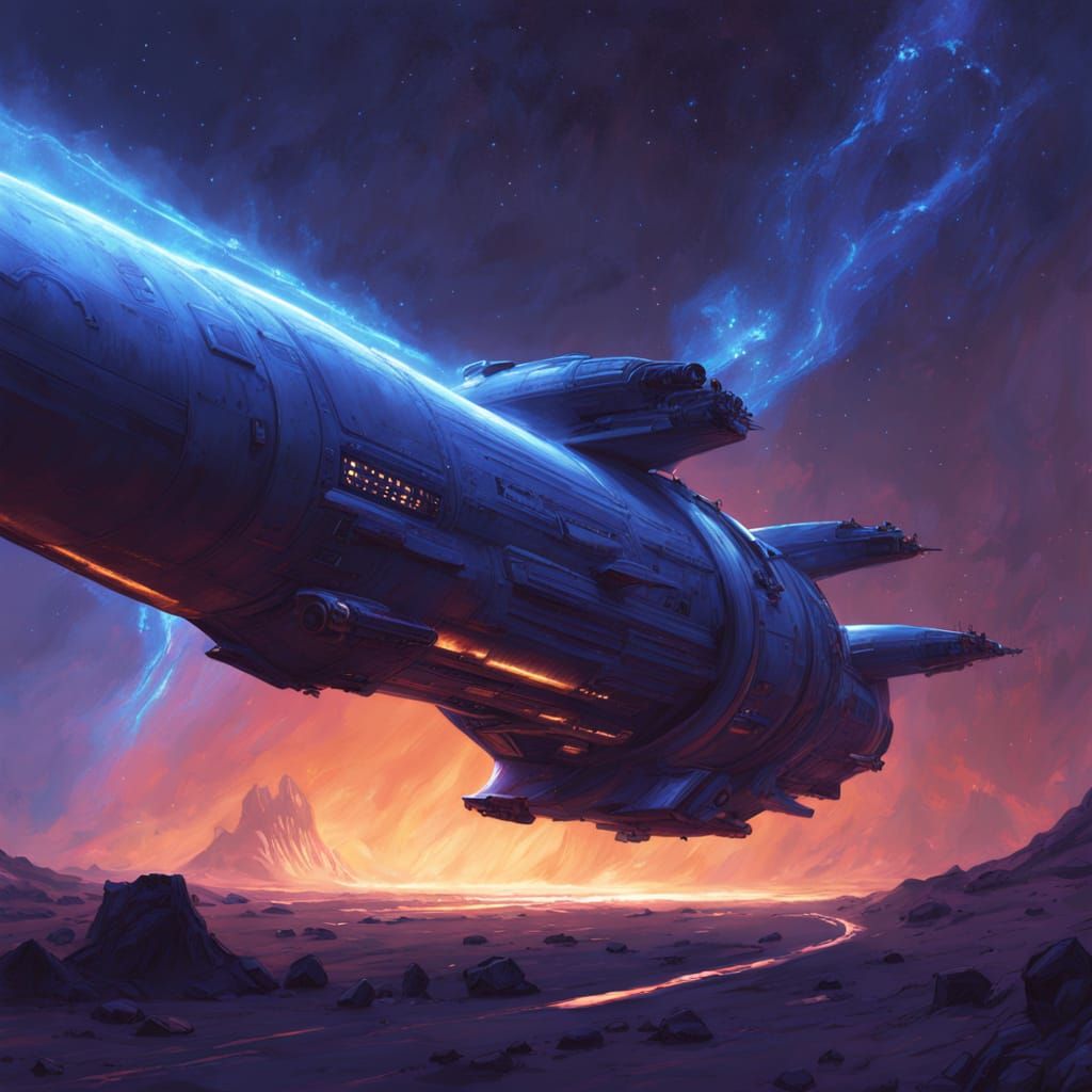 Cosmic Colossus Pierces Plasma Vortex