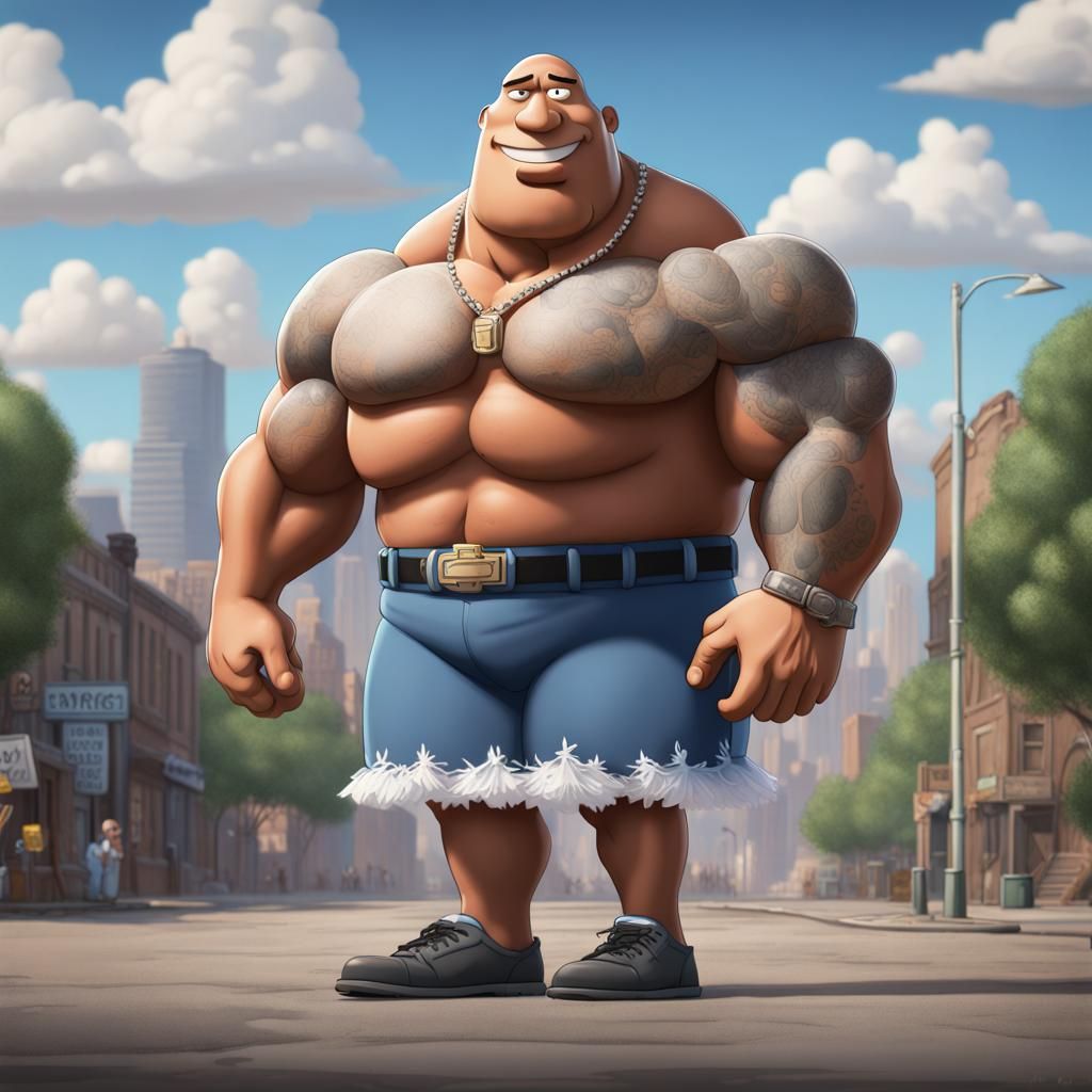 The Rock in Tutu, Family Guy Style